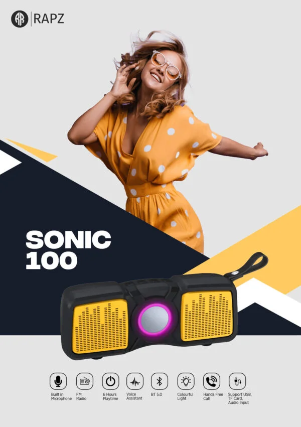 RAPZ-SONIC 100 TWS Speaker 2