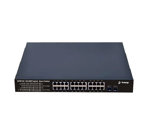 Secureye POE Switchs S-24GE-2UG-400W 24-Port Gigabit PoE Switch