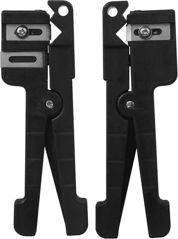 Fiber Optic Cutter Tool 45-165 Coax Cable Stripper Fiber Optical Buffer Tube Jacket Stripper Coaxial Cable Crimper Universal Wire Stripper 4