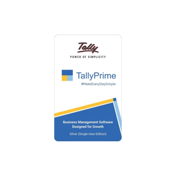 Tally Prime Silver – one software for all your business needs – Accounting, GST, Invoice