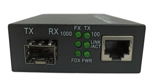 TRICOM 8 RJ45 Gigabit Fiber Media Converter Dual Fiber 3
