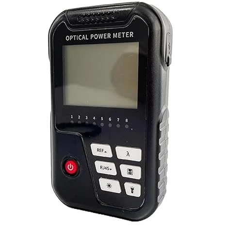 Optical Power Meter OPM+VFL 3 in 1 Fiber with Laser Light FC/SC, LAN Tester Rj45 Cable Tester -50~+26dBm. 2