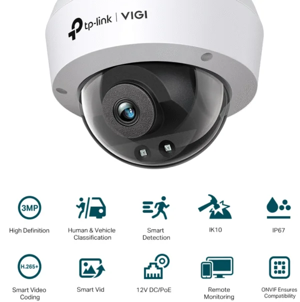 CCTV-Camera Tp-link VIGI C230I 4mm 3MP 2