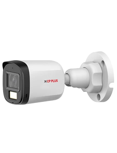 CP PLUS 2.4MP HD IR Bullet CCTV Camera – CP-URC-TC24PL3C-L-V2 | 30M Night Vision, Outdoor Security, Built-in Mic, Analog 1080p Camera