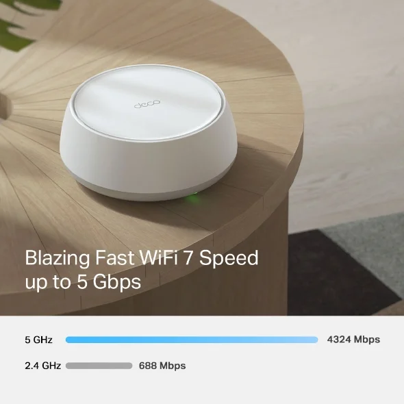 Home Mesh WiFi 7 Tp-Link Deco BE25 BE5000 pack of 2 5