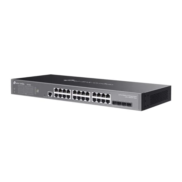 Tp-Link TL-SG3428X JetStream 24-Port Gigabit L2+ Managed Switch with 4 10GE SFP+ Slots 3