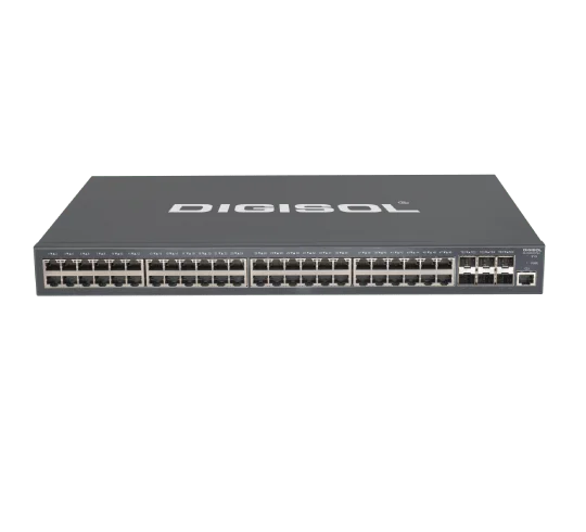 DIGISOL POE MANAGABLE L3 SWITCH – DG-GS2654HPSE2-10GE L3 Lite PoE Ethernet Switch