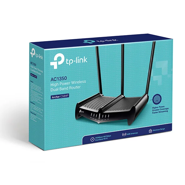 TP-Link Archer C58HP AC1350 High Power Dual Band Router 4
