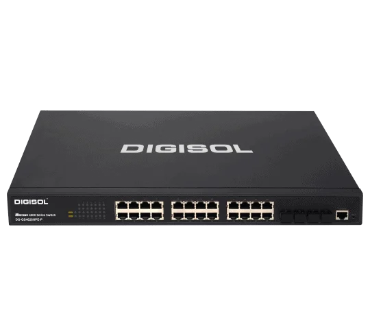 DIGISOL DG-GS4634HPSE2-B2 – L3 Stackable Routing Switch with 10G Fiber Uplink Ports