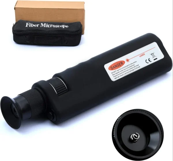 Fiber Optic Inspection Microscope –400X Magnification 4