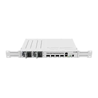 MIKROTIK Switch CRS504-4XQ-IN | Compact 100G High-Speed QSFP28 Layer 3 Switch with Dual Power Supply 5