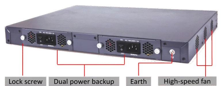 Optivision 8 PON Port Layer3 EPON OLT Unloaded ( OV-EO-08 ) 3