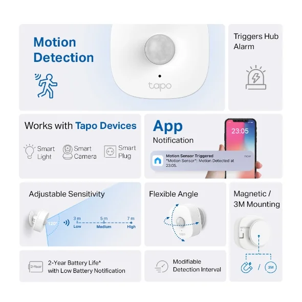 Smart Sensor Tapo T100 2