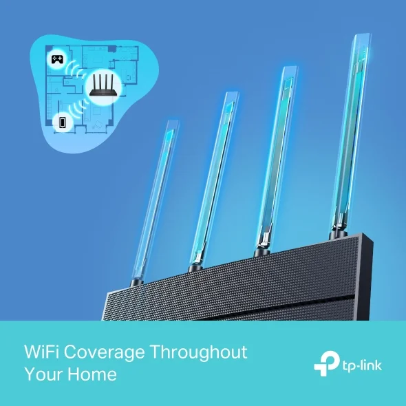 Wi-Fi Routers TP-Link Archer AX12 AX1500 Wi-Fi 6 Router 5