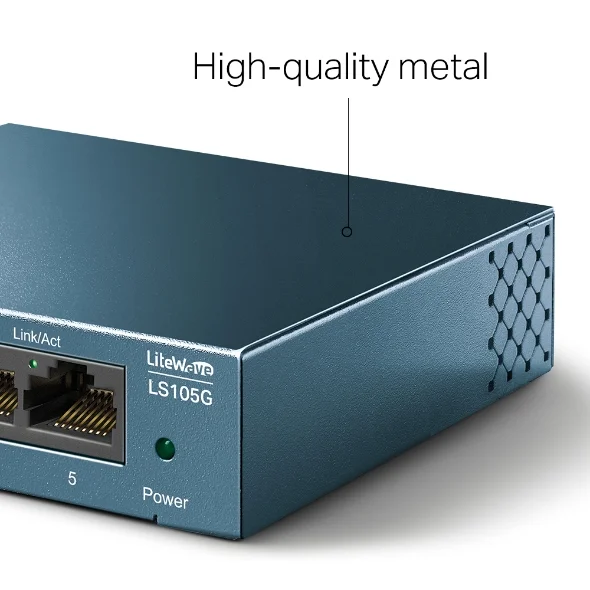 Desktop Switch TP-Link LS105G 5-Port 10/100/1000Mbps 5