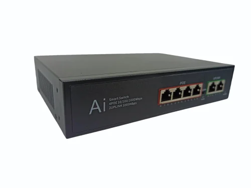 TRICOM POE 4+2 All Port Gigabit PoE Switch 3