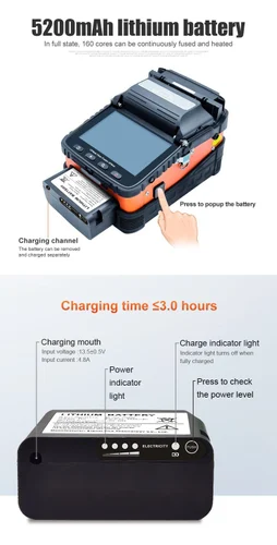 TRICOM TR-07 Splicing Machine ( Arc Fusion Splicer) 6