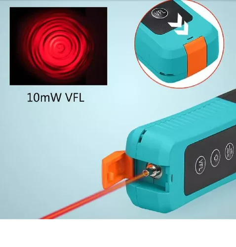 Optical Fiber Identifier Visual fault locator VFL with universal adapter 3