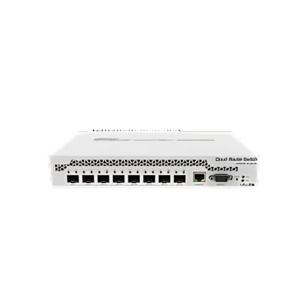 MIKROTIK SWITCH CRS309-1G-8S+IN | 8x 10G SFP+ Ports & 1x Gigabit Ethernet Desktop Switch with Dual Boot & Passive Cooling