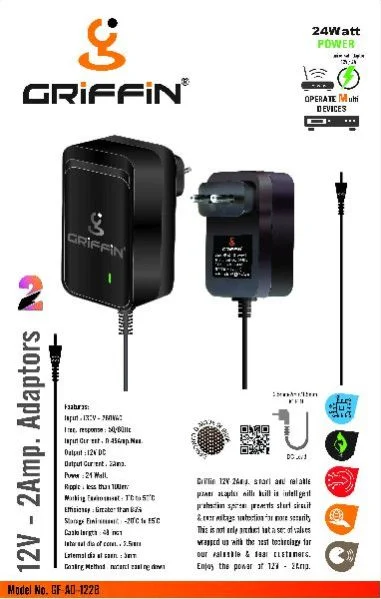 Power Adaptors Griffin 12V-2Amp Adapter 4