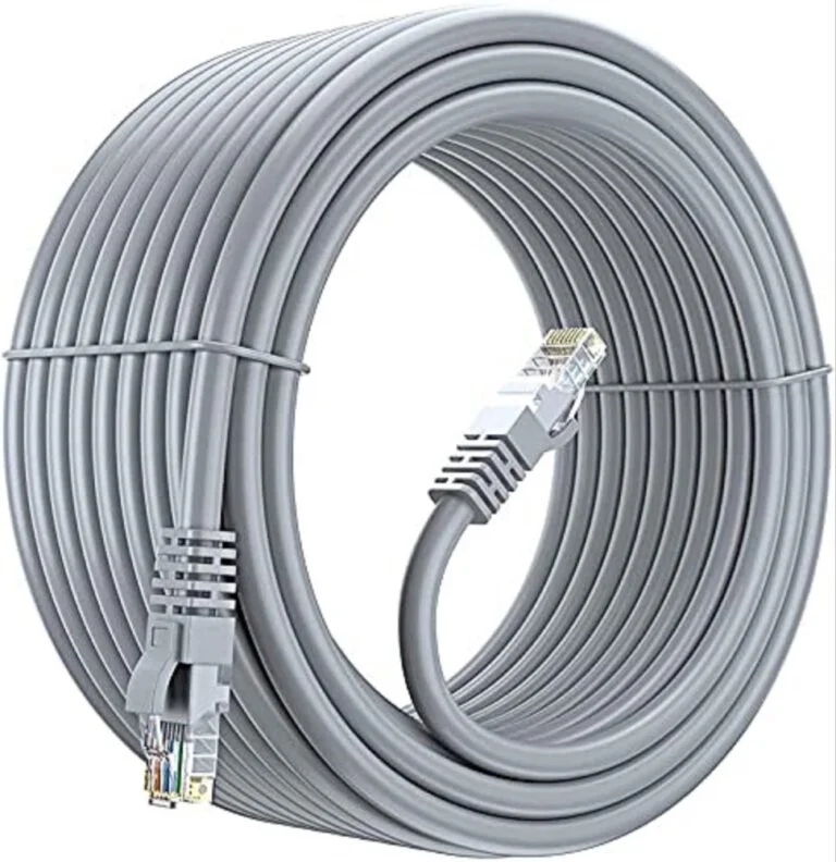 Lan Cable With Gold Blue, 4 Pair RJ45 Connector 1 MTR 4