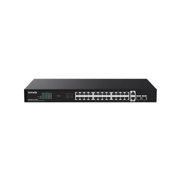 Tenda TEG1128P-24-250W 26GE+2SFP Ethernet Switch