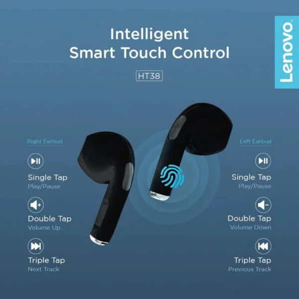 Lenovo HT38 True Wireless Earbuds TWS 2
