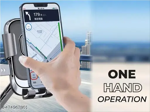 Mobile Holder for Bikes – 360° Rotation, One-Click Locking, Anti-Shake Grip 3