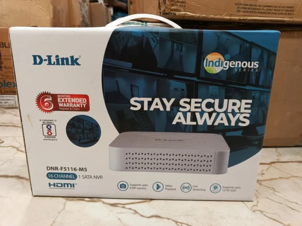 D-Link DNR-F5116-M5 | 16-Channel 4K Network Video Recorder (NVR) 3