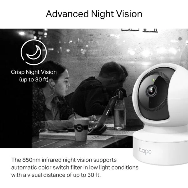 TP-Link Tapo C212 Pan/Tilt Home Security Wi-Fi Camera 3