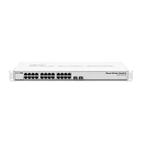 MIKROTIK SWITCH CSS326-24G-2S+RM | 24-Port Gigabit Smart Switch with 2 SFP+ in 1U Rackmount 3