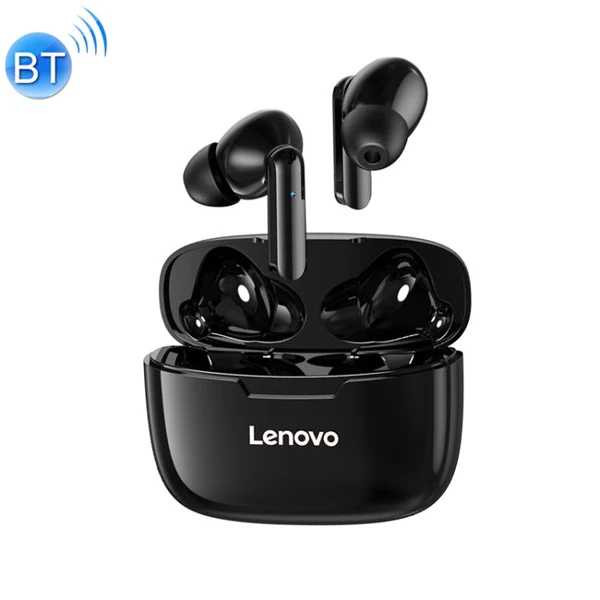 Lenovo Earbuds XT90 – True Wireless Bluetooth 5.0 Earphones with Touch Control, Mic, and Charging Case