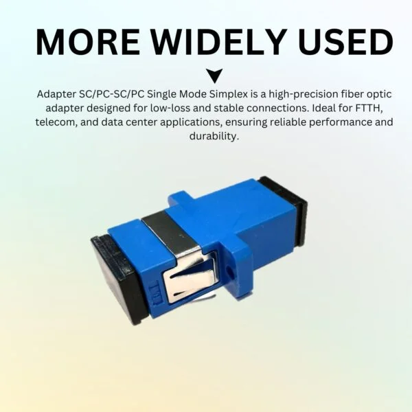 PATCH CODE Adapter SC/PC-SC/PC, Single mode, Simplex (PACK OF 20 PCE) 2