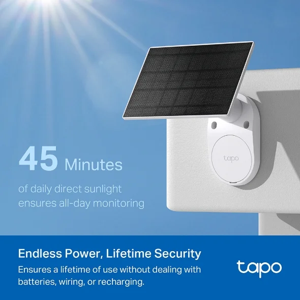 TP-Link Tapo C410 KIT Solar-Powered Security Camera Kit 4