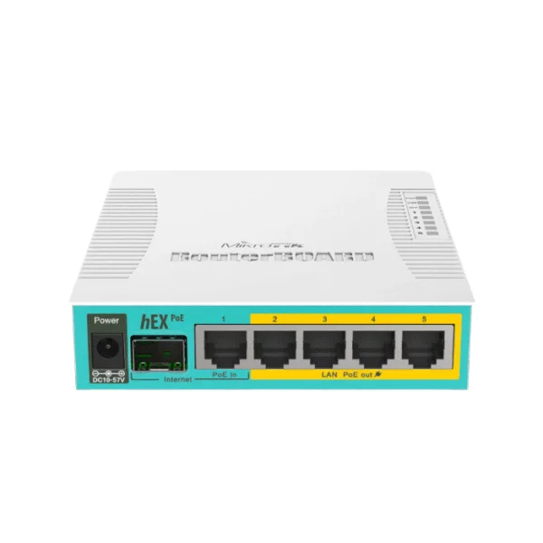 MIKROTIK hEX PoE RB960PGS Powerful Gigabit PoE Router