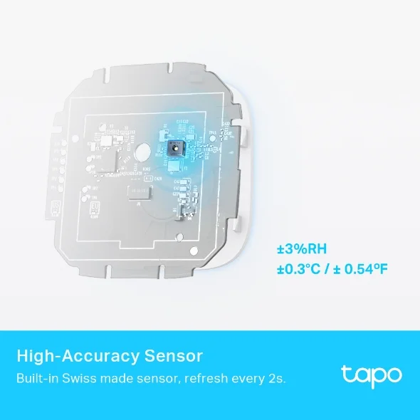 Smart Temperature & Humidity Monitor Tapo T315 New 5