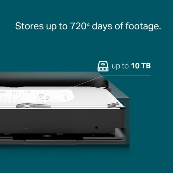 NVR TP-Link VIGI NVR1016H 16 Channel Network Video Recorder 4