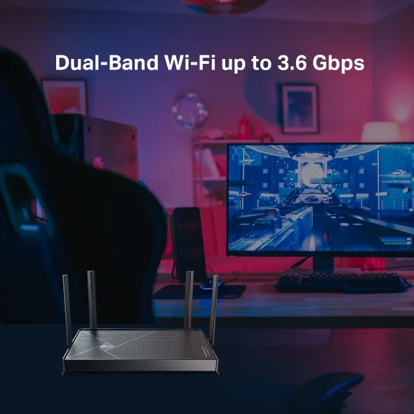 TP-Link Archer BE230 BE3600 Dual-Band Wi-Fi 7 Router 5