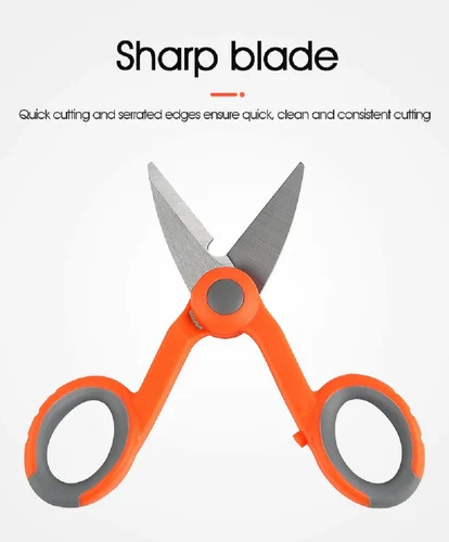 Kevlar scissors fiber optic