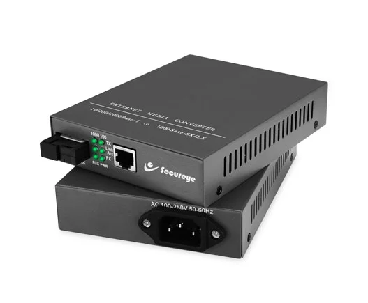 Secureye Media Converter S-SMSF-GE Fiber Media Converter