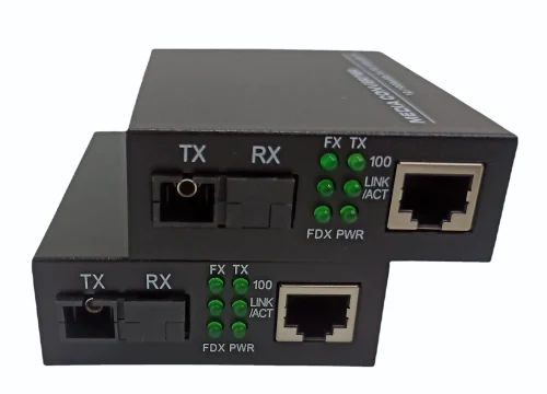 TRICOM Media Converter HTB-1100S- 10/100 Mbps upto 40km 4