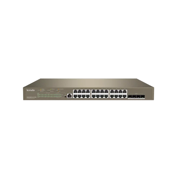 Tenda TEG5328XP-24-410W L3 Managed PoE Switch With 4-Port 10G SFP+ 2