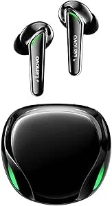 Lenovo XT92 Thinkplus Gaming Earbuds – Wireless Bluetooth 5.1, Low Latency, 10mm Driver, HiFi Sound (Black) 2