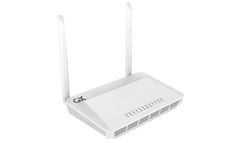 Genexis GX TITANIUM E42 – EARTH 4222 | XPON ONT | 4xGE LAN | Dual Band WiFi | 2POTS Voice 2