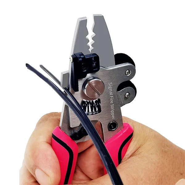Signal fire 2024 new 9-in-1 fiber stripping machine fiber Miller cutting pliers ZSQ-09 1PCS 5