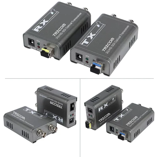 TRICOM Multimedia – 3G/HD-SDI – Optical Transceiver 3