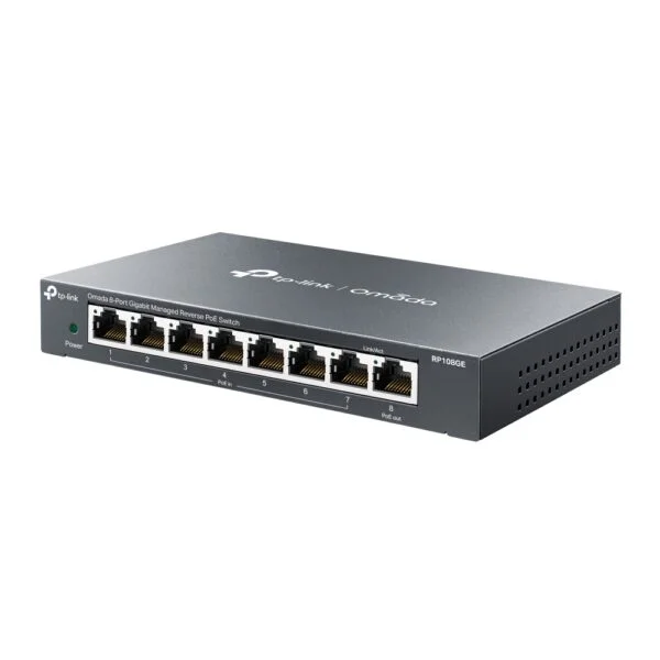 TP-Link TL-RP108GE 8 Port Gigabit Managed Reverse PoE Switch 2