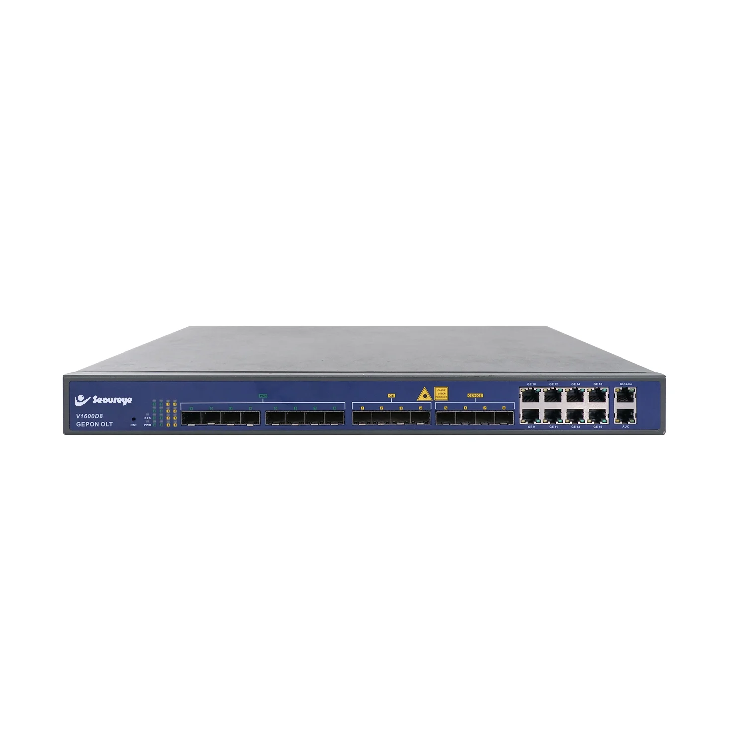 Secureye 8 PORT LAYER3 EPON OLT UNLOADED (S-OLT-EPON-8OLT-L3D)