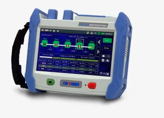 DEVISER AE3100B -34/32 db OTDR Optical Time Domain reflectometer Dual Quad Wavelength Handheld Fiber Tester