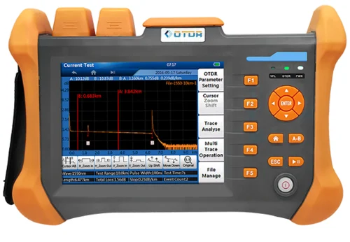 Tricom Optical Time Domain Reflectometer Tr-450 OTDR 3